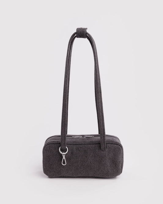 SMALL DENIM BOWLER BAG - US 3698