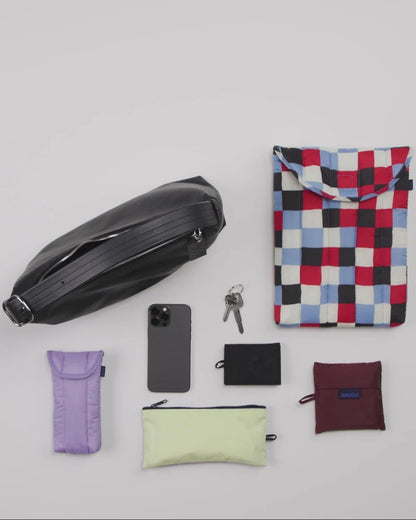 RECYCLED LEATHER SHOULDER BAG - US 8530