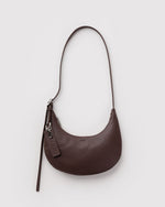 SMALL RECYCLED LEATHER FLAT CRESCENT - US 1433